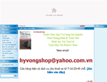 Tablet Screenshot of hyvonggiftshop.com